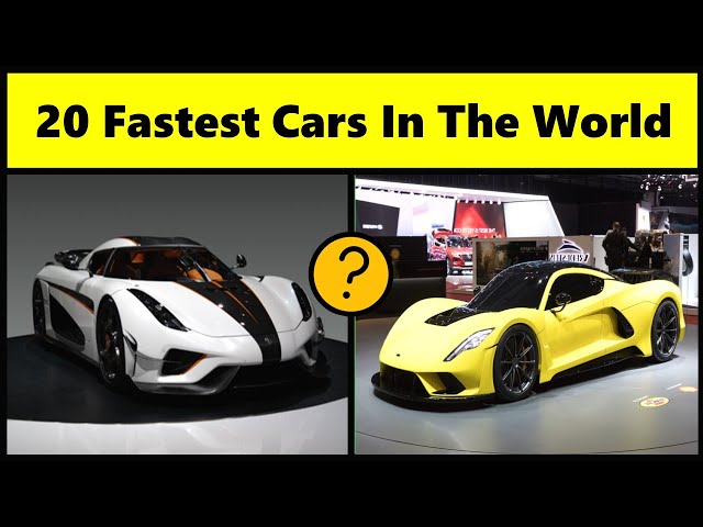 20 Fastest Cars In The World - 2025 🚘