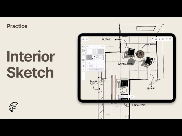 Interior Sketch | Feather Tutorial