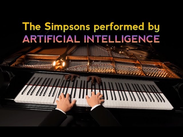 The Simpsons - a 3D realistic piano experience