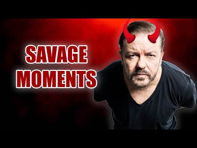 Ricky Gervais being a savage for 10 minutes straight