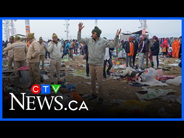 Deadly stampede in India | Officials say at least 30 dead at Maha Kumbh festival