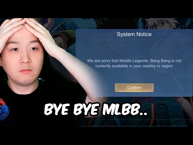 OMG... Bye MLBB... USA government banned Moonton