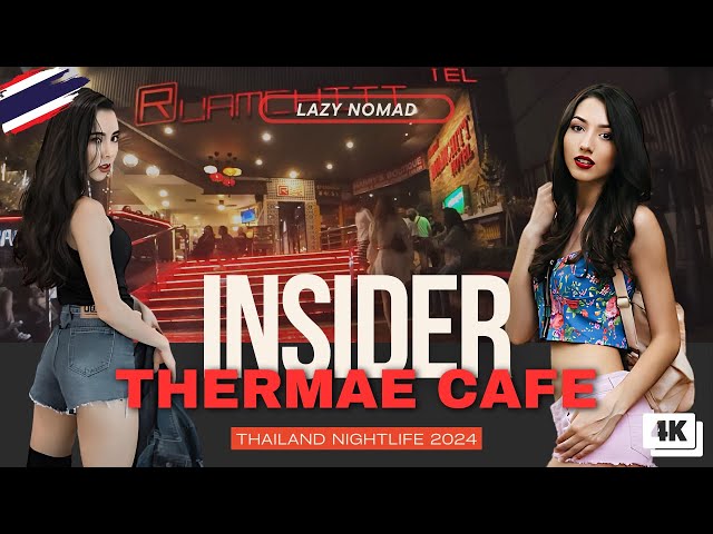 BANGKOK'S HIDDEN GEM for Freelancers Revealed at Thermae Cafe | Thailand Nightlife