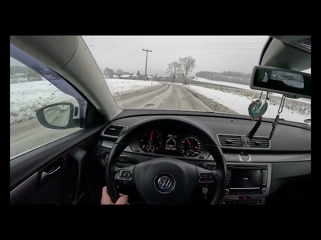 2013 Volkswagen Passat B7 [2.0 TDI 140HP] |0-100| POV Test Drive #13