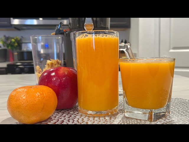 THE BEST APPLE AND MANDARIN JUICE! | Chi Styles | #apple #homemadejuice #mandarin