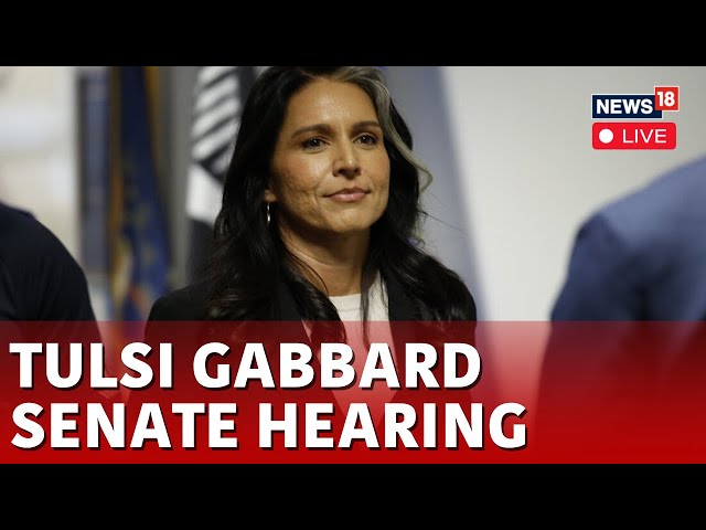 LIVE: Tulsi Gabbard Senate Confirmation Hearing To Be Director of National Intelligence | N18G