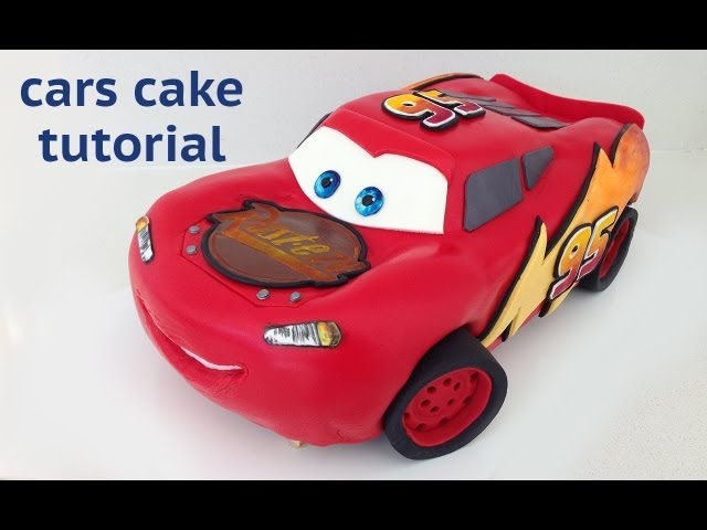 Cars Cake Tutorial HOW TO COOK THAT Disney Lightning McQueen Ann Reardon