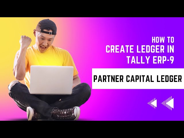 Partner Capital Ledger in Tally