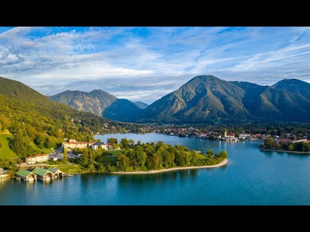 Schliersee to Tegernsee Walk Part 2, Munich, Germany | (München, Deutschland) || 4K HDR