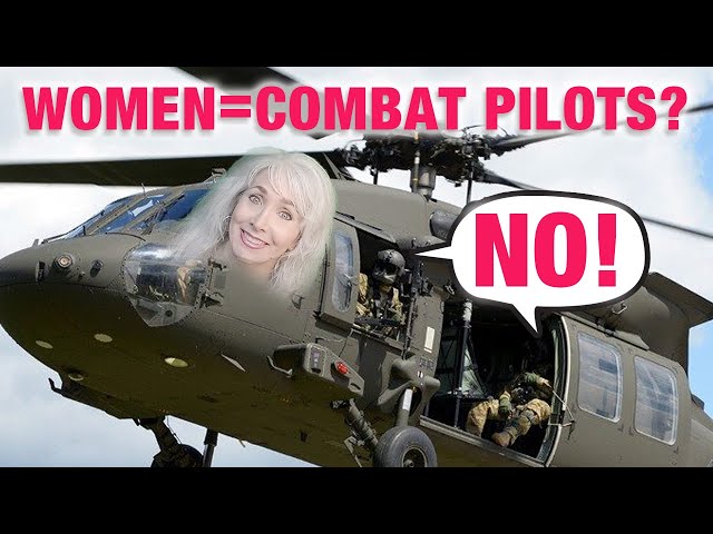 Women flying combat helicopters - RUN FOR YOUR LIFE!