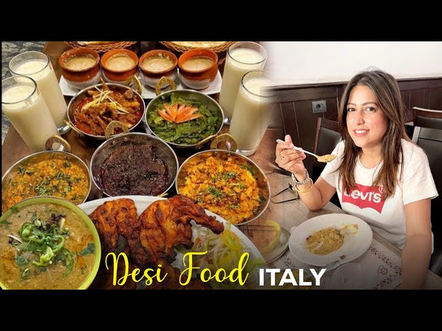 A Day Out In Italy For Desi Food / Italian Shoes Shopping / Asian Food In Italy