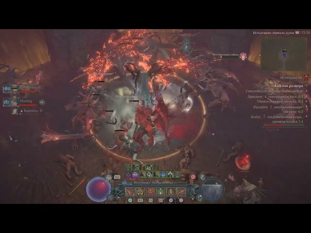 Diablo IV | Dark Citadel [Enclave of Strife] | Spiritborn + Necromancer | Torment III (3) HDR