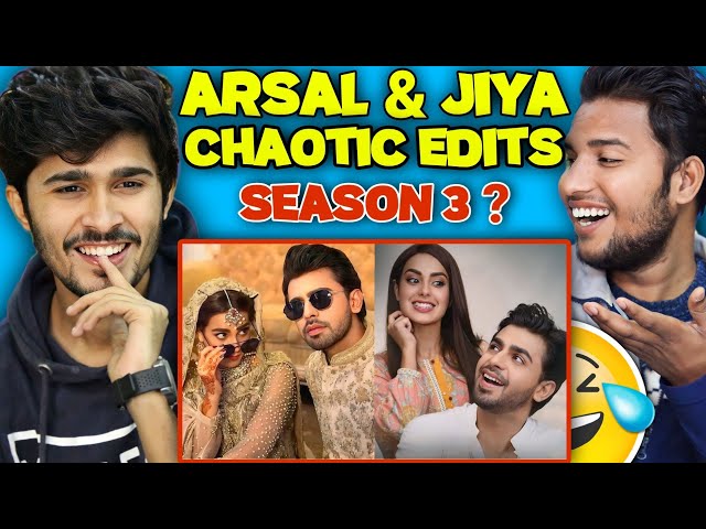 Arsal & Jiya Suno Chanda Cute And Funny Moments Part 2 Reaction 😂🔥 | #iqraaziz |  Garam Samosa