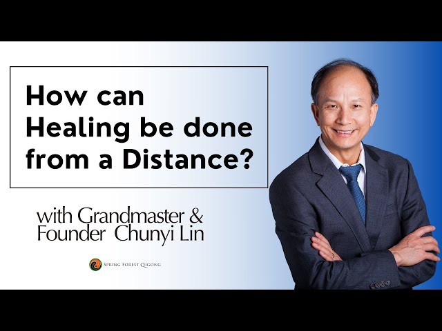 How can healing be done from a distance?