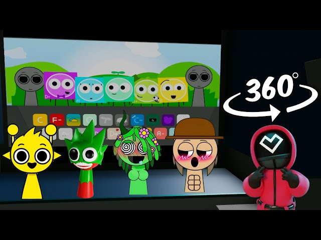 Incredibox Sprunki 360° - CINEMA HALL | 4K | VR | 360 Video