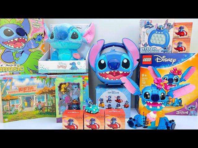 Disney Lilo & Stitch Toys Unboxing Review | Out of Control Laughing & Spinning Stitch