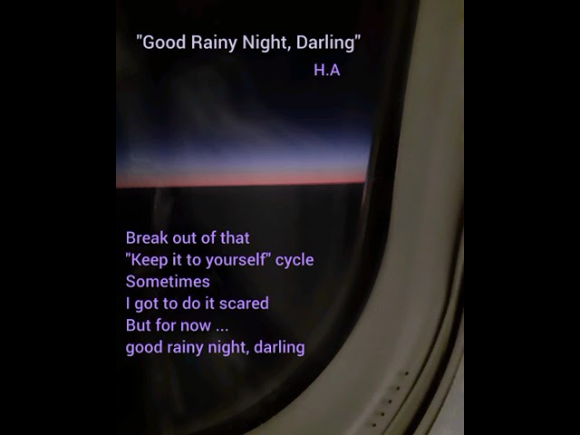 Good rainy night darling #good #rainy #night #darling #read #letter #video #view #aesthetic