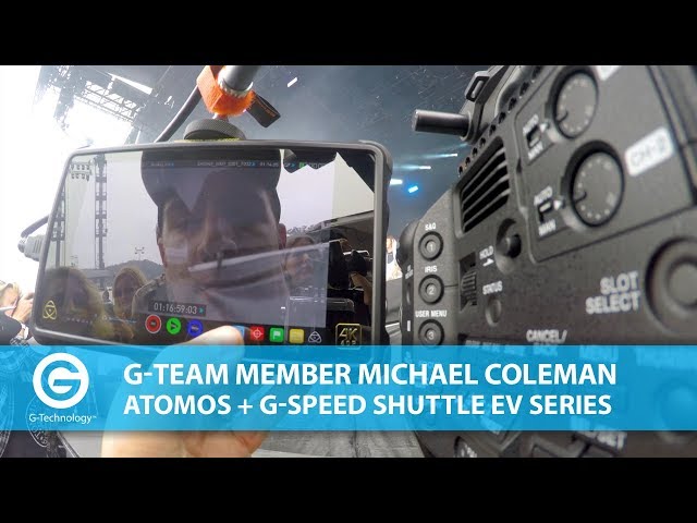 G-TEAM Member Michael Coleman | Atomos + G-SPEED Shuttle EV Series