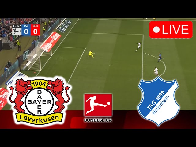 🔴BAYERN LEVERKUSEN VS HOFFENHEIM [LIVE] | BUNDESLIGA 24/25 Full Match Streaming Video PES 2021