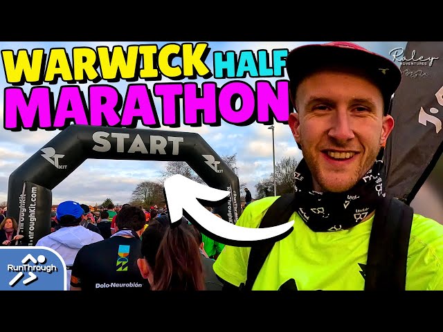 Warwick Half Marathon 2025 // What Could Possibly Go Wrong? // Raceday VLOG