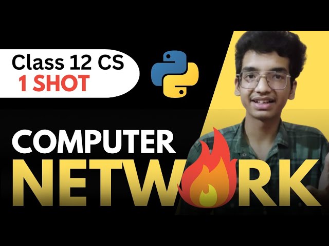 Computer Networks🔥One shot Class 12 Computer Science | FREE NOTES🔥