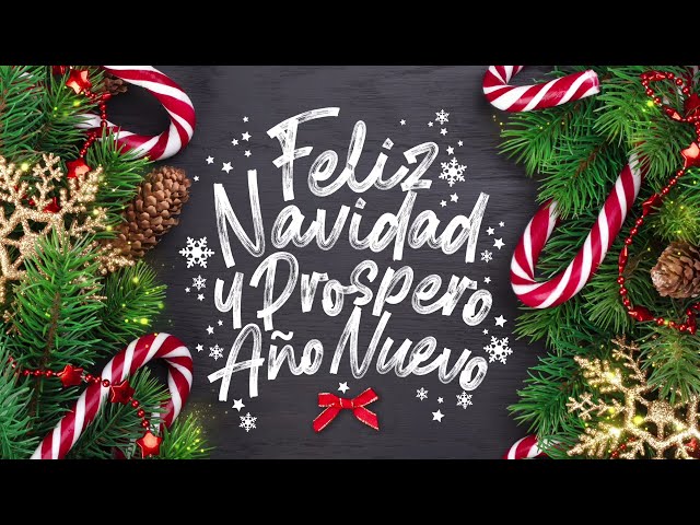 TV Art | Feliz Navidad Wallpaper | Frame TV Screensaver | Smart TV Background Art | 2 Hours | 4K UHD