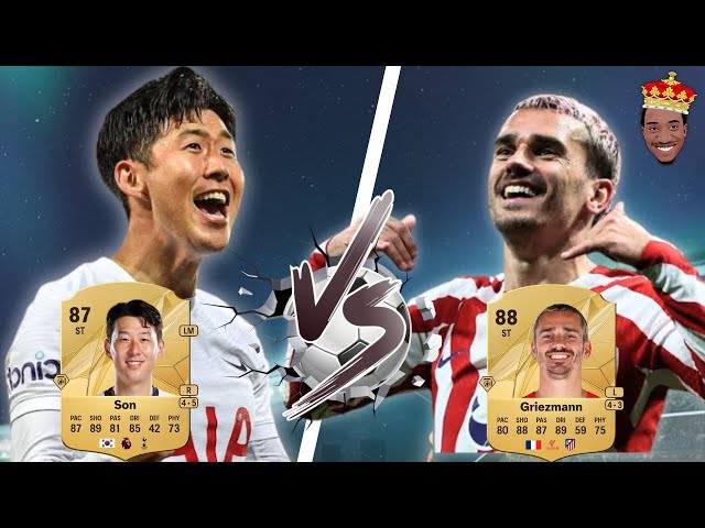 PLAYER BATTLE #2: Heung Min Son vs Antoine Griezmann. Who's better in EA FC25 🤔? Ultimate Team