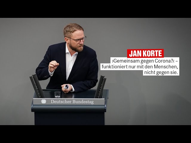 Jan Korte, DIE LINKE: Gemeinsam gegen Corona? – Funktioniert nur mit den Menschen, nicht gegen sie