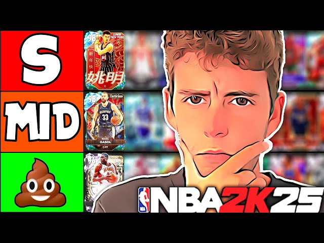 BEST CENTERS TIER LIST! NBA 2K25 MyTEAM