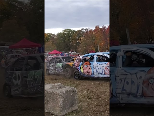 Just send it, bud! #demolitionderbylife #demolitionderby #canada