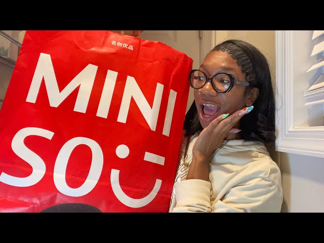 ASMR| Miniso Haul 💚🦄💖🛍  ( mini haul, show&tell, tapping, crinkles, cutesy😍🥰, etc.)