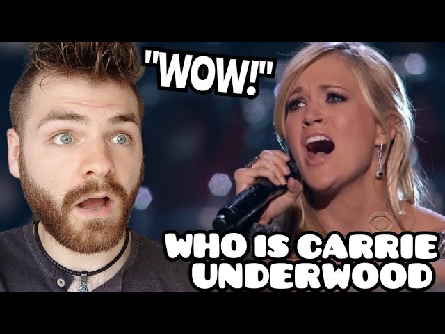 First Time Hearing Carrie Underwood "How Great Thou Art (feat. Vince Gill)" REACTION!