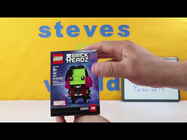 Lego Brick Headz - Gamora - Merry Vlogmas Day 7