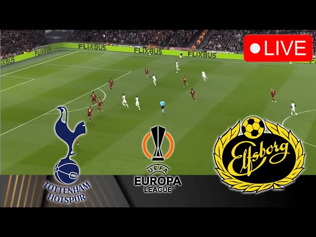 🔴TOTTENHAM VS ELFSBORG [LIVE] | EUROPA LEAGUE 24/25 Full Match Streaming Video PES 2021