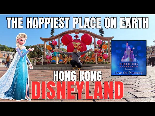 FROZEN EVER AFTER AND THE "MOMENTOUS" NIGHTTIME SPECTACULAR SHOW AT HONG KONG DISNEYLAND 2025