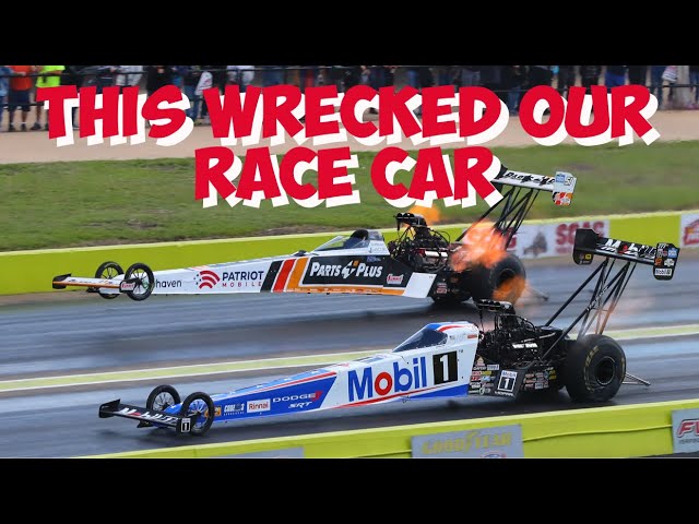 This Wrecked Our Race Car