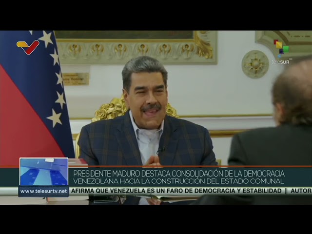 Maduro entrevistado por Ignacio Ramonet, 1 de enero de 2025