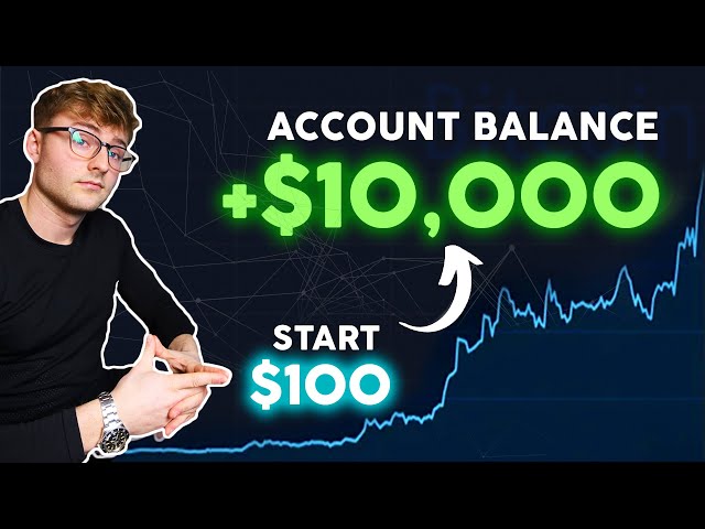 How To Grow $100 To $10,000 Trading Crypto In 2023 | 100x Strategy