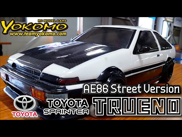 YOKOMO: TOYOTA AE86 SPRINTER TRUENO Street Version Promotion Video Version 1.0