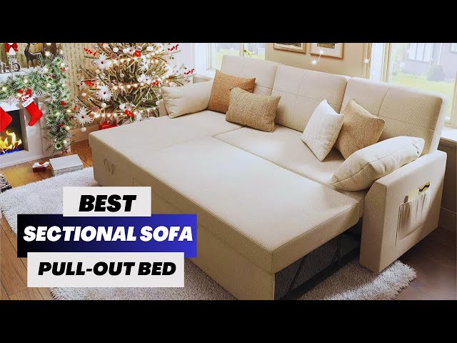 Best Sectional Sofa With Pull-Out Bed | Sectional Sofa [Reviews & Buying Guide]