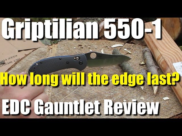 EDC Gauntlet Review- Benchmade 550-1 Griptilian- #KnifeThursday Ep.12