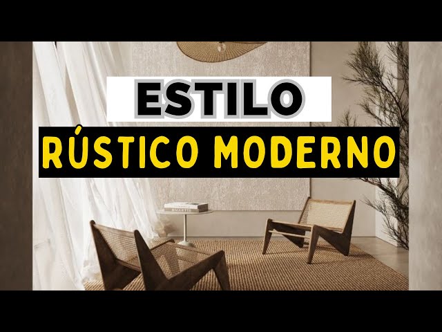 ✅CASAS  ESTILO RÚSTICO MODERNO 👉🏽 Estilo natural y acogedor🌿 Espacios modernos