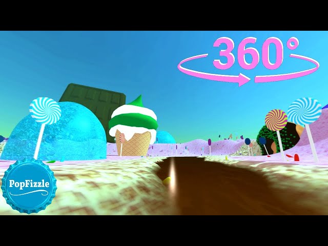 360 video || Sweet Lazy River || Animation VR 4K