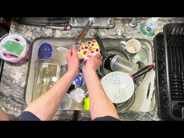 ASMR Washing Dishes (no talking) ep. 49