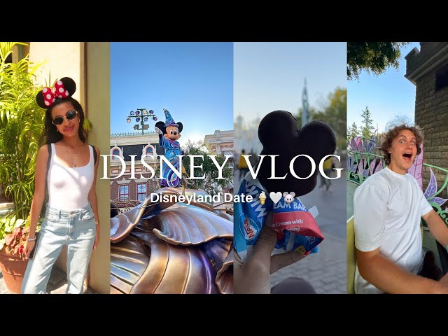 WEEKLY VLOG ♡ disneyland date🍦🤍