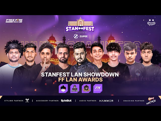 STAN Fest Free Fire LAN + Awards Show | Live with Rocky RDX