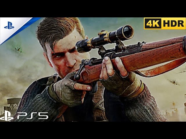 (PS5) sniper killing | Realistic Immersive ULTRA Graphics Gameplay [4K 60FPS HDR] sniper elite 5