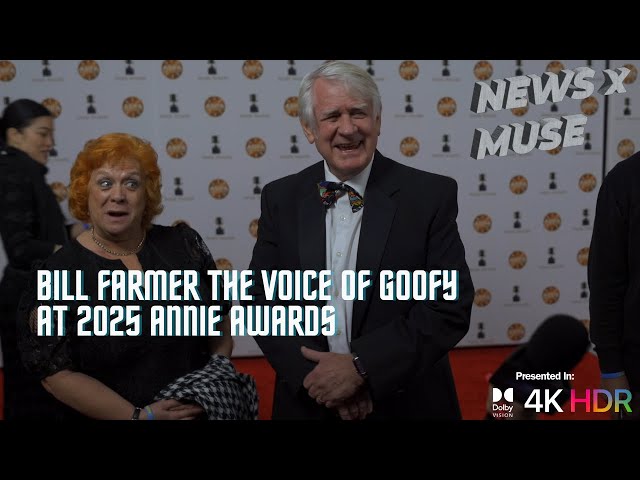 Bill Farmer The Voice of Goofy at 2025 Annie Awards