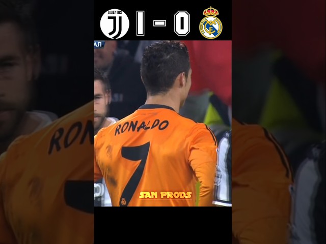 | Juventus vs Real Madrid | UCL 2013 | #cr7