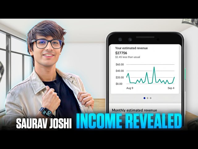 Sourav Joshi Monthly Income From Youtube ? | Piyush Joshi Income |